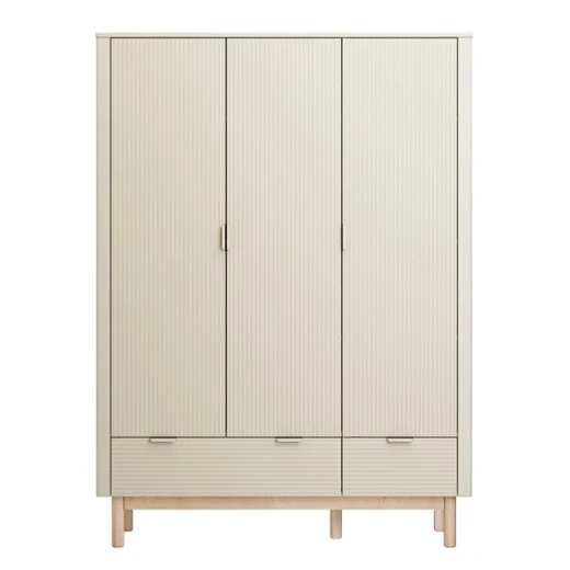 Pinio Miloo 3-Door Baby Room Wardrobe - Champagne - Pinio - Image 8