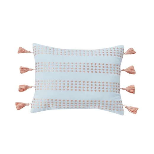 Nova Home Maude Double-Face Printed Comforter Set - 5pcs - Single & Twin - Blush - Nova Home - Image 4