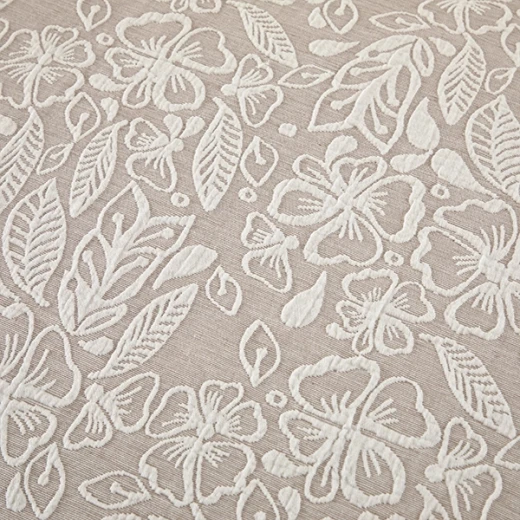 Nova Home Fraidy Cotton Jacquard Comforter Set - 100% Cotton - King - 8Pcs - Taupe - Nova Home - Image 7