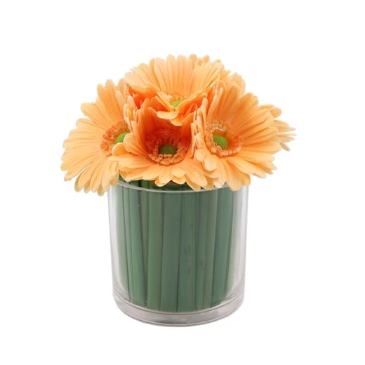 Nova Home "Gerbera" Artificial Flower Arrangement - 20 cm - Orange Nova Home "Gerbera" Artificial Flower Arrangement - 20 cm - Orange