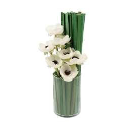 Nova Home "Anemone" Artificial Flower Arrangement - 40 cm - White