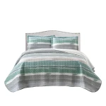 Nova Home Irmak Printed Bedspread Set - King & Super King - 4 Pcs - Multi Color - Nova Home