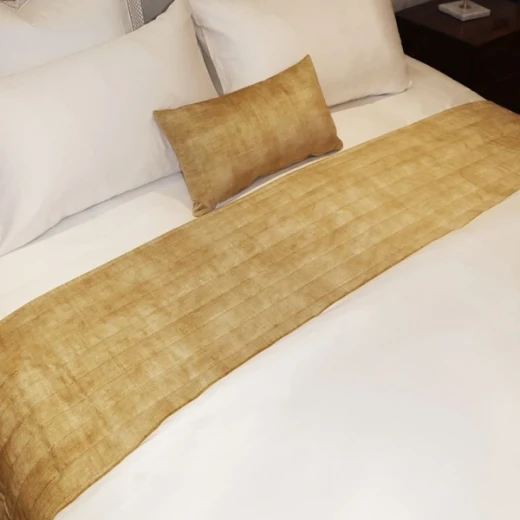 Nova Home Darcy Bed Runner - Gold - Nova Home - Image 3