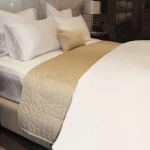 Nova Home Venice Bed Runner - Beige - Nova Home