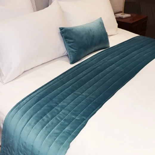 Nova Home Venice Bed Runner - Petrol - Nova Home - Image 2