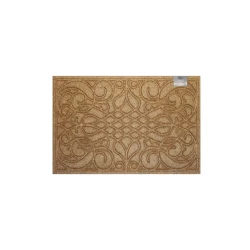 نوفا هوم "Ornamental" دعاسة مدخل بخلفية مطاط - 60x100 سم - بني