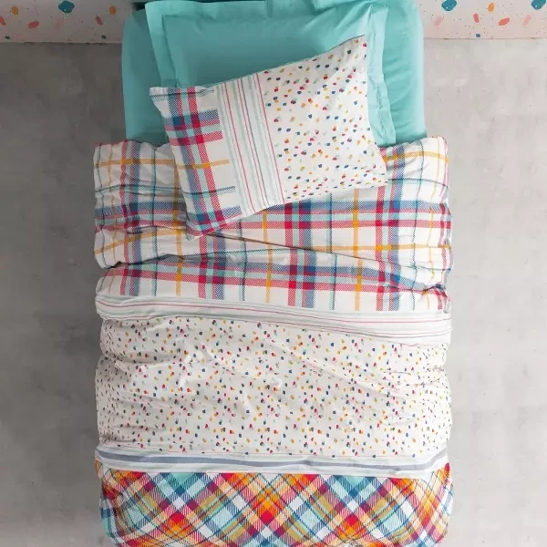 Nova Home Baniti Duvet Cover Set - 100% Cotton - Single & Twin - 3 Pcs - Multicolor - Nova Home