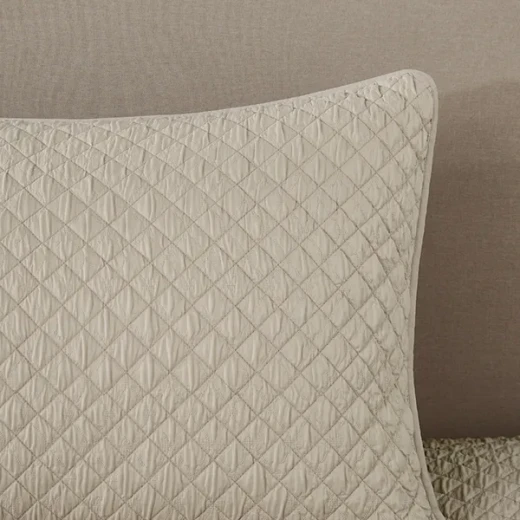 Nova Home Vivid Jaquard Bed Spread Set - 2Pcs - Single & Twin - Beige - Nova Home - Image 5