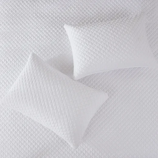 Nova Home Vivid Jaquard Bed Spread Set - 2Pcs - Single & Twin - White - Nova Home - Image 4
