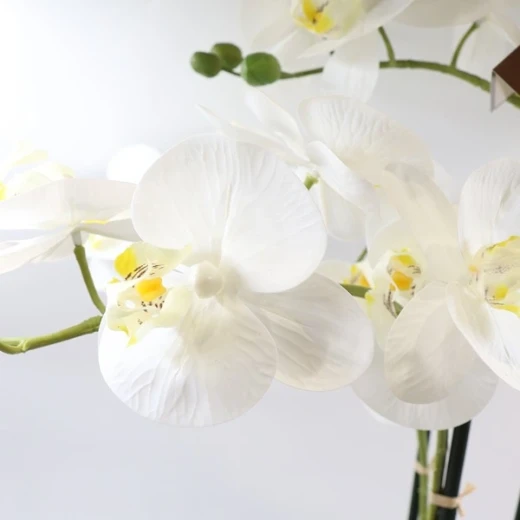 Nova Home "Cascade" Flower Arrangement with Pot- 84 cm - White - Nova Home - Image 2