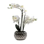 Nova Home "Delight" Flower Arrangement with Pot- 59 cm - White - Nova Home