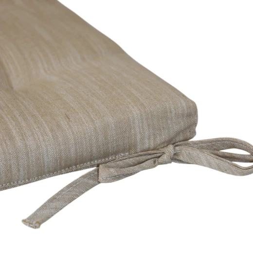Nova Home "Gourmet" Chair Pad - 40x40 cm - Beige - Nova Home - Image 2