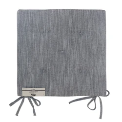 Nova Home "Gourmet" Chair Pad - 40x40 cm - Grey
