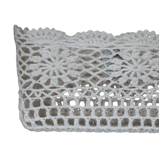 نوفا هوم "Threadlet" سلة كروشيه قطن - أبيض - نوفا هوم - Image 3
