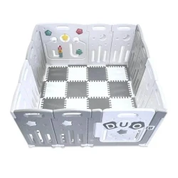 Nova Home Duo Play Pen - Grey