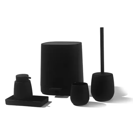 Weva Vibe Bathroom Set - 5 Pcs - Black Weva Vibe Bathroom Set - 5 Pcs - Black