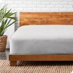 Nova Home Cotton Warm Winter Flannel Fitted Sheet Set - Single & Twin - 2 Pcs - Grey - Nova Home