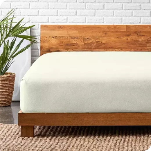 Nova Home Cotton Warm Winter Flannel Fitted Sheet Set - King & Super King - 3 Pcs - Offwhite - Nova Home - Image 2