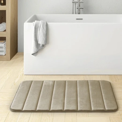نوفا هوم "Steps" أرضية حمام ميموري فوم - 50x80 سم - أيفوري - نوفا هوم - Image 4