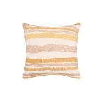Nova Home "Avian" Handmade Embroidery Cushion Cover - 50x50 cm - Yellow - Nova Home