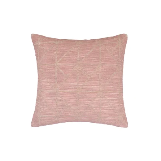 Nova Home "Vista" Handmade Embroidery Cushion Cover - 50x50 cm - Pink Nova Home "Vista" Handmade Embroidery Cushion Cover - 50x50 cm - Pink