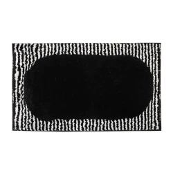 Nova Home Blend Bath Rug - 50x80 Cm - Black
