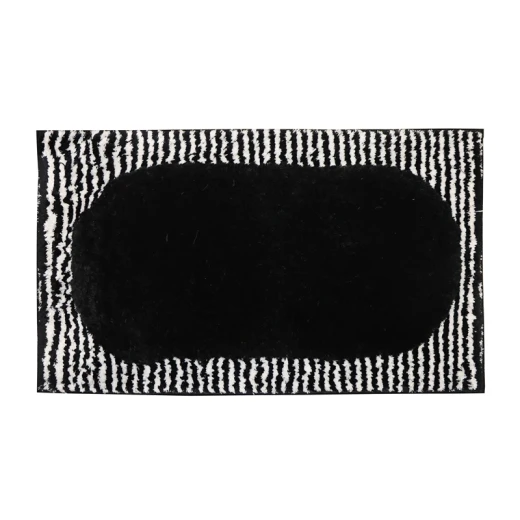 Nova Home Blend Bath Rug - 50x80 Cm - Black