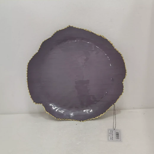 Weva Timeless Metal Plate - Medium - Purple Weva Timeless Metal Plate - Medium - Purple
