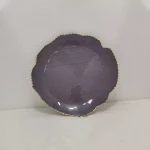 Weva Timeless Metal Plate - Small - Purple - Weva