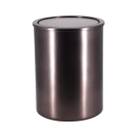 Weva Elagnaza Flip Top Trash Can - 8L - Grey - Weva