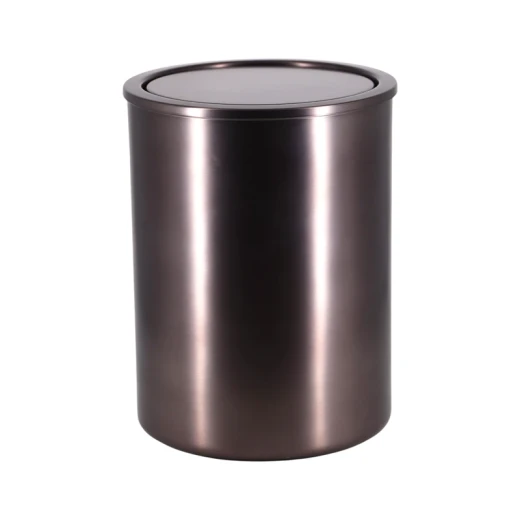 Weva Elagnaza Flip Top Trash Can - 8L - Grey Weva Elagnaza Flip Top Trash Can - 8L - Grey