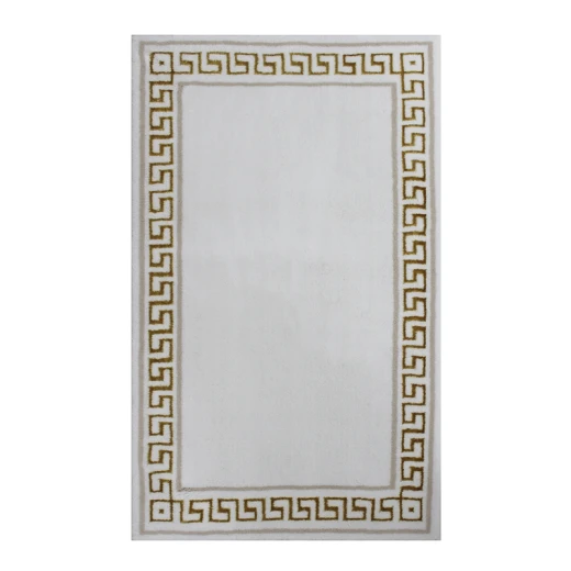 Nova Home Hopy Cotton Bath Rug - 70x120 Cm - Gold
