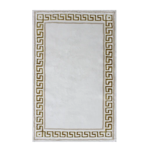 Nova Home Hopy Cotton Bath Rug - 60x100 Cm - Gold