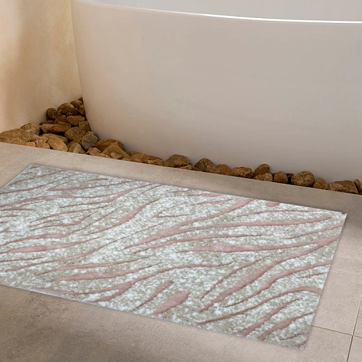 نوفا هوم "Zetra" قطن أرضية حمام - 60x100 سم - بيج - نوفا هوم - Image 3