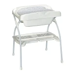 Baby Land Elios Star Line Baby Bath Tub with Changing Table - Grey - Babyland