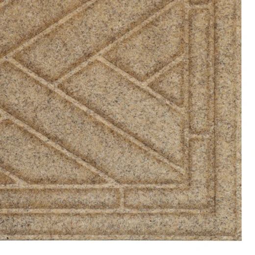 Nova Home Tangle Outdoor Mat W & Rubber Backing - 45x75 cm - Brown - Nova Home - Image 3