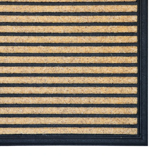 Nova Home Lini Outdoor Mat W & Rubber Backing - 45x75 cm - Brown - Nova Home - Image 3
