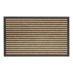 Nova Home Lini Outdoor Mat W & Rubber Backing - 45x75 cm - Brown - Nova Home