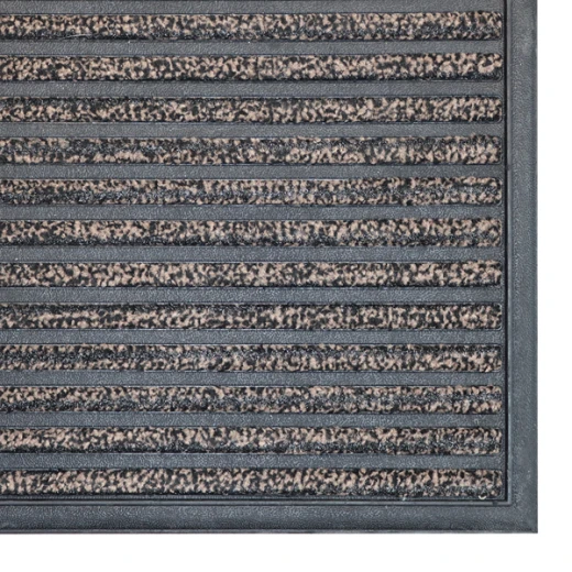 Nova Home Domino Outdoor Mat W & Rubber Backing - 45x100 cm - Brown - Nova Home - Image 3