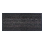 Nova Home Domino Outdoor Mat W & Rubber Backing - 45x100 cm - Brown - Nova Home