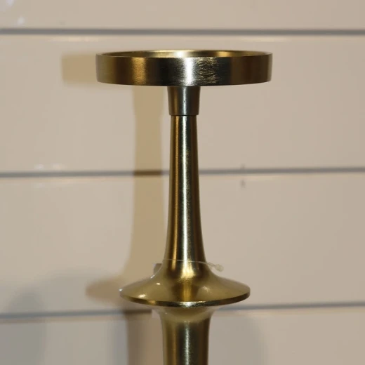 Weva Large  White & Gold Candle Holder Flamelet - Weva - Image 6