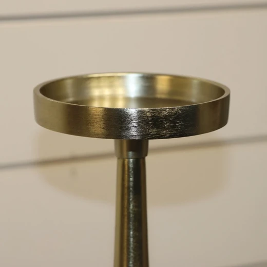Weva Large  White & Gold Candle Holder Flamelet - Weva - Image 4