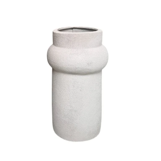 Nova Home Small White Textured Vase "Earth Muse" - Nova Home - Image 3