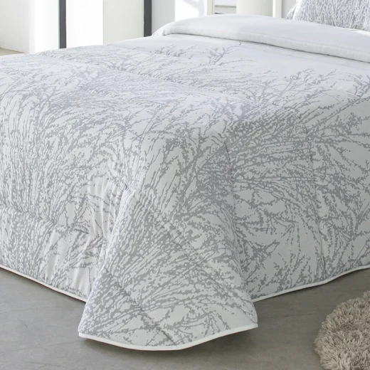Nova Home Gallagher Spanish Jaquard Comforter Set - 6pcs - King & Super King - Grey - Nova Home - Image 2