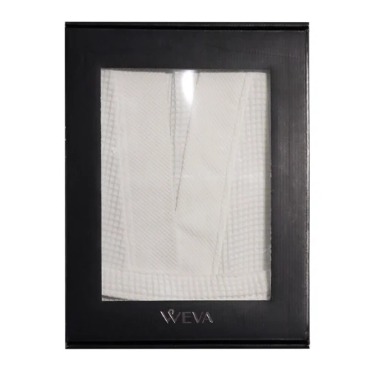 Weva Ethereal Bath Robe - 100% Cotton - XL - White - Weva - Image 9
