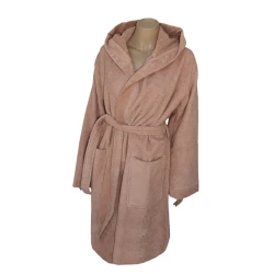 Weva Aurora Bath Robe - 100% Cotton - M - Pink