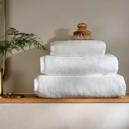 Nova Home Egyptian Towel - 100% Cotton - 70x140 Cm - Offwhite Nova Home Egyptian Towel - 100% Cotton - 70x140 Cm - Offwhite