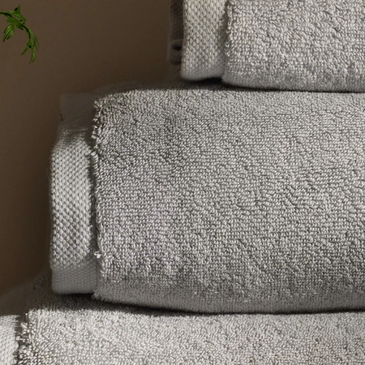 Nova Home Egyptian Towel - 100% Cotton - 40x60 Cm - Silver - Nova Home - Image 4