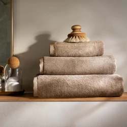 Nova Home Egyptian Towel - 100% Cotton - 33x33 Cm - Beige