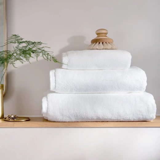Nova Home Egyptian Towel - 100% Cotton - 33x33 Cm - White Nova Home Egyptian Towel - 100% Cotton - 33x33 Cm - White